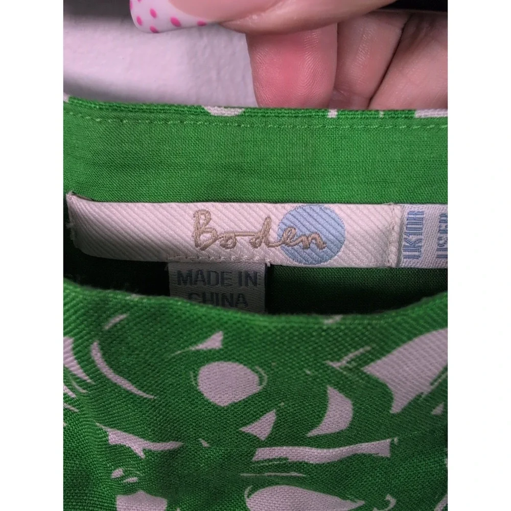 Boden Cotton/Linen Blend Pencil Skirt Size 6